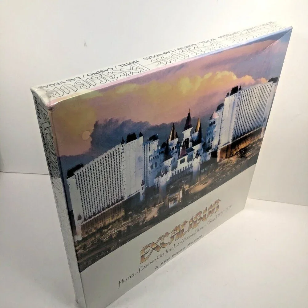 VTG Las Vegas Excalibur Hotel & Casino Jigsaw Puzzle 550 Piece